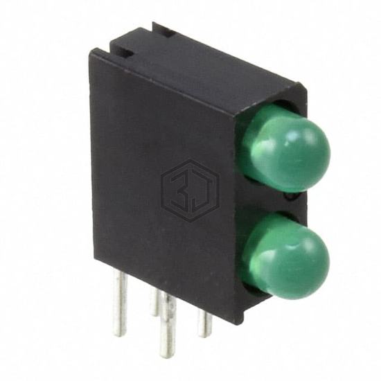 5530122010F - Dialight - LEDs - Circuit Board Indicators, Arrays, Light Bars, Bar Graphs