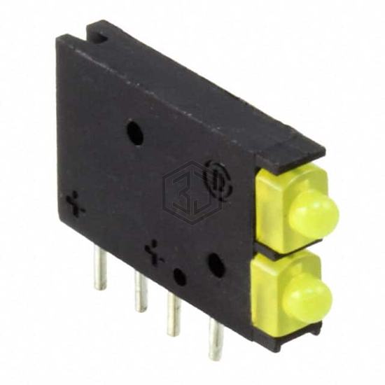 5710133100F - Dialight - LEDs - Circuit Board Indicators, Arrays, Light Bars, Bar Graphs