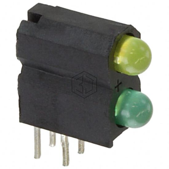 5530132300F - Dialight - LEDs - Circuit Board Indicators, Arrays, Light Bars, Bar Graphs