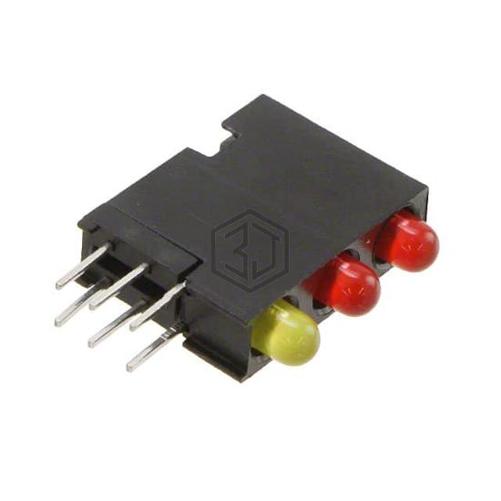 5640100113F - Dialight - LEDs - Circuit Board Indicators, Arrays, Light Bars, Bar Graphs