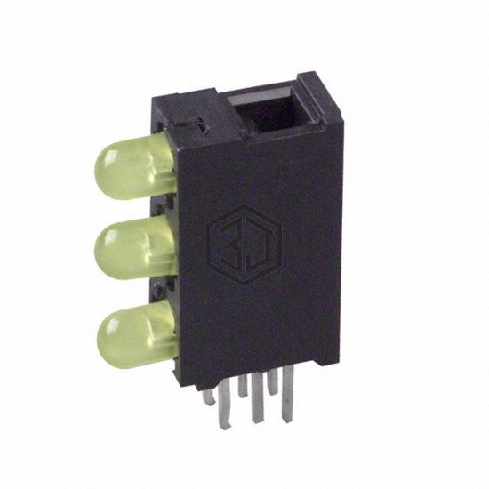 5693F7_7_7-A - Visual Communications Company - VCC - LEDs - Circuit Board Indicators, Arrays, Light Bars, Bar Graphs
