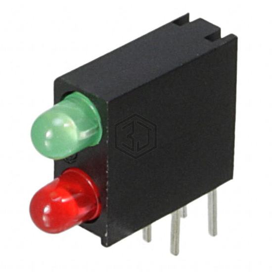 5530121200F - Dialight - LEDs - Circuit Board Indicators, Arrays, Light Bars, Bar Graphs