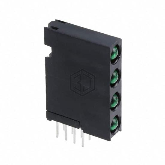 5682212222F - Dialight - LEDs - Circuit Board Indicators, Arrays, Light Bars, Bar Graphs