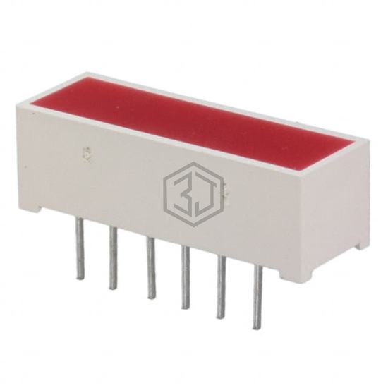 DF3SURKD - Kingbright - LEDs - Circuit Board Indicators, Arrays, Light Bars, Bar Graphs