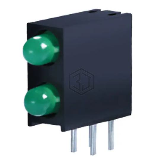 XQT2LUG11D - SunLED - LEDs - Circuit Board Indicators, Arrays, Light Bars, Bar Graphs