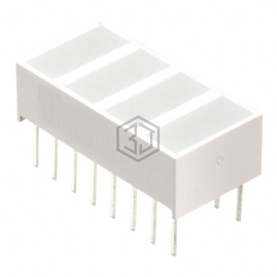 LTL-2620HR - Lite-On Inc. - LEDs - Circuit Board Indicators, Arrays, Light Bars, Bar Graphs