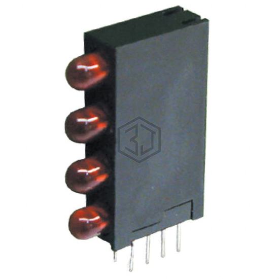 XWA4LUR147D - SunLED - LEDs - Circuit Board Indicators, Arrays, Light Bars, Bar Graphs