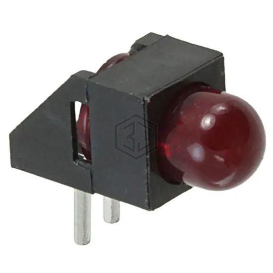 HLMP-3600-D00B2 - Broadcom Limited - LEDs - Circuit Board Indicators, Arrays, Light Bars, Bar Graphs
