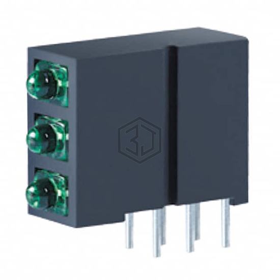 XPH3LUG61D - SunLED - LEDs - Circuit Board Indicators, Arrays, Light Bars, Bar Graphs