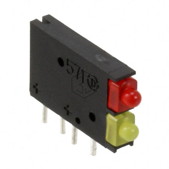 5710113F - Dialight - LEDs - Circuit Board Indicators, Arrays, Light Bars, Bar Graphs