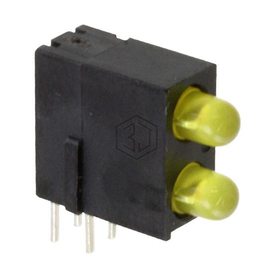 5530233400F - Dialight - LEDs - Circuit Board Indicators, Arrays, Light Bars, Bar Graphs