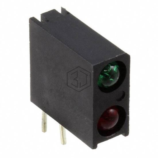 5532221100F - Dialight - LEDs - Circuit Board Indicators, Arrays, Light Bars, Bar Graphs