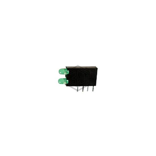 WP934RT/2GD - Kingbright - LEDs - Circuit Board Indicators, Arrays, Light Bars, Bar Graphs