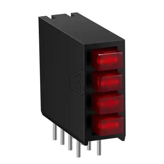 XVX4SUG36D - SunLED - LEDs - Circuit Board Indicators, Arrays, Light Bars, Bar Graphs