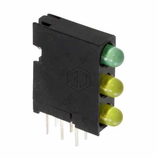 5640100221F - Dialight - LEDs - Circuit Board Indicators, Arrays, Light Bars, Bar Graphs