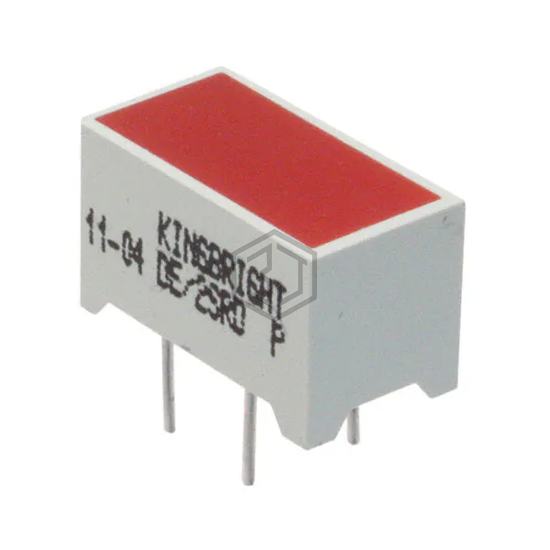 DE2SRD - Kingbright - LEDs - Circuit Board Indicators, Arrays, Light Bars, Bar Graphs