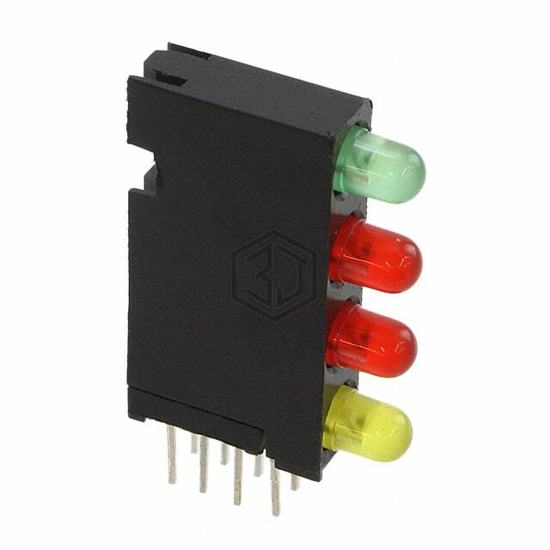 5680102113F - Dialight - LEDs - Circuit Board Indicators, Arrays, Light Bars, Bar Graphs