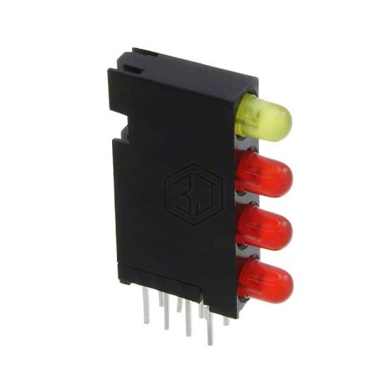 5680103111F - Dialight - LEDs - Circuit Board Indicators, Arrays, Light Bars, Bar Graphs