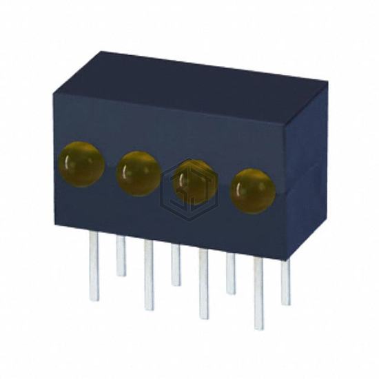 XNF4ZUY46D - SunLED - LEDs - Circuit Board Indicators, Arrays, Light Bars, Bar Graphs