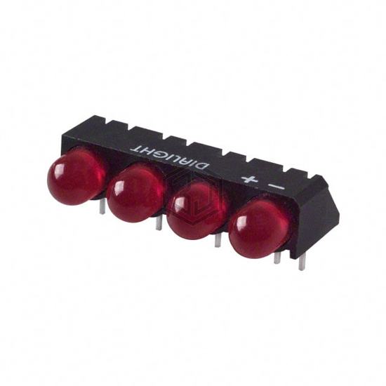5501107004F - Dialight - LEDs - Circuit Board Indicators, Arrays, Light Bars, Bar Graphs
