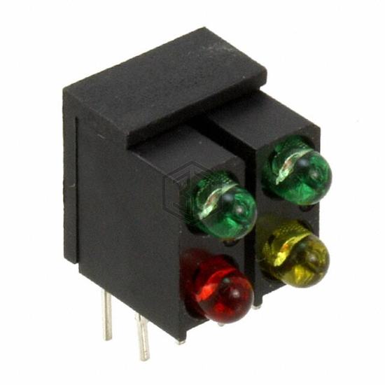 5530004810F - Dialight - LEDs - Circuit Board Indicators, Arrays, Light Bars, Bar Graphs
