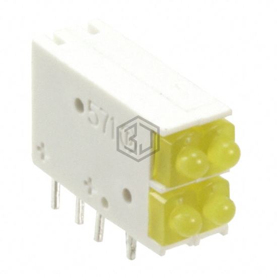 5710133810F - Dialight - LEDs - Circuit Board Indicators, Arrays, Light Bars, Bar Graphs