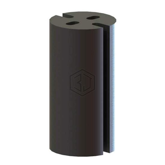 LEDM-1-04 - Essentra Components - LEDs - Spacers, Standoffs