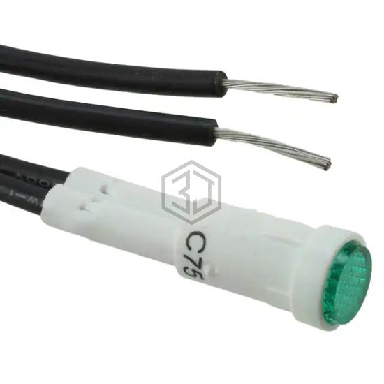 LE2950WL5G - Bulgin - Panel Indicators, Pilot Lights