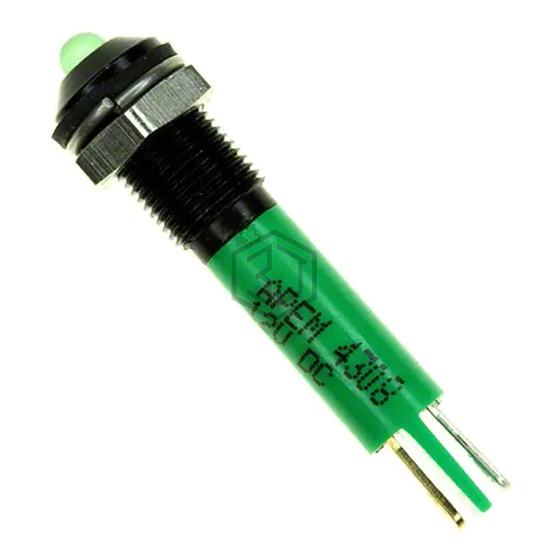 Q6P1BXXG12E - APEM Inc. - Panel Indicators, Pilot Lights