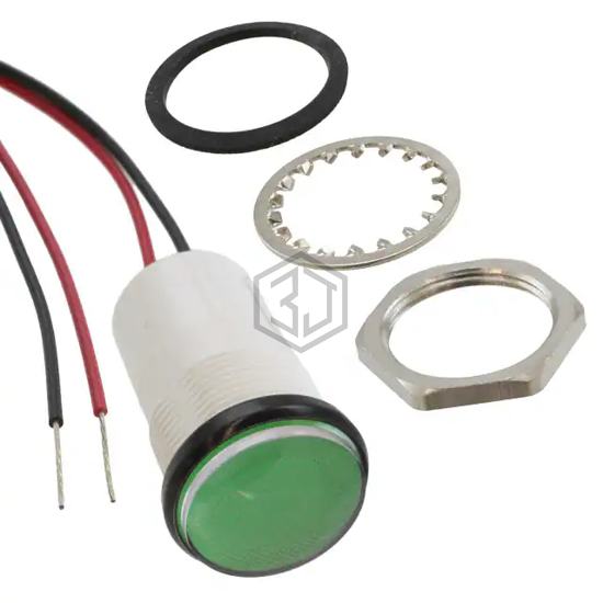 5571605203F - Dialight - Panel Indicators, Pilot Lights