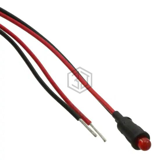 PM3RDW12.0 - Bivar Inc. - Panel Indicators, Pilot Lights