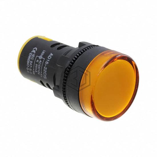FL1P-22NA-1-Y12V - Mallory Sonalert Products Inc. - Panel Indicators, Pilot Lights