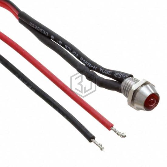 FL1M-6CW-2-R12V - Mallory Sonalert Products Inc. - Panel Indicators, Pilot Lights