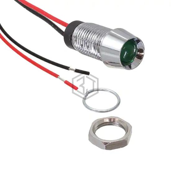 FL1M-8CW-4-G12V - Mallory Sonalert Products Inc. - Panel Indicators, Pilot Lights