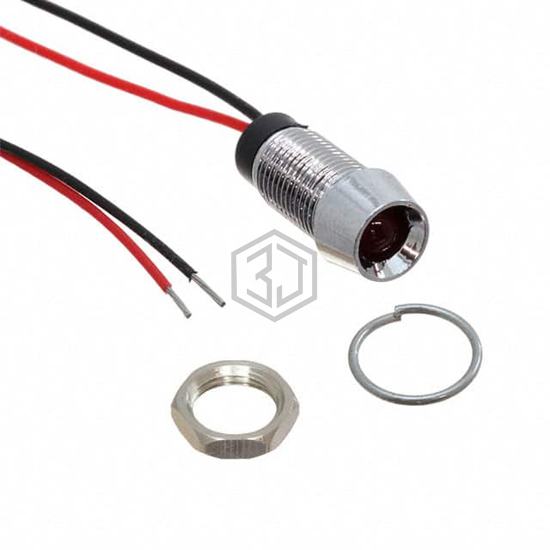 FL1M-8CW-4-R12V - Mallory Sonalert Products Inc. - Panel Indicators, Pilot Lights