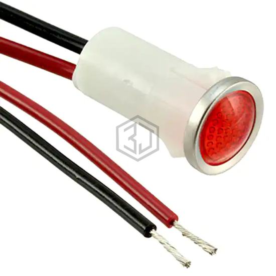 1092D1-125VAC - Visual Communications Company - VCC - Panel Indicators, Pilot Lights