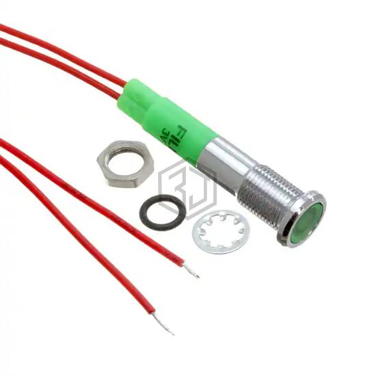 FL1M-6FW-1-G24V - Mallory Sonalert Products Inc. - Panel Indicators, Pilot Lights