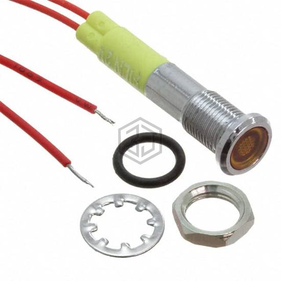 FL1M-6FW-1-Y24V - Mallory Sonalert Products Inc. - Panel Indicators, Pilot Lights