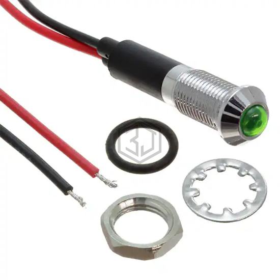 FL1M-8SW-1-G12V - Mallory Sonalert Products Inc. - Panel Indicators, Pilot Lights