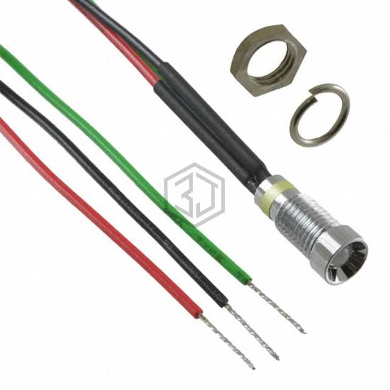 6062415110F - Dialight - Panel Indicators, Pilot Lights