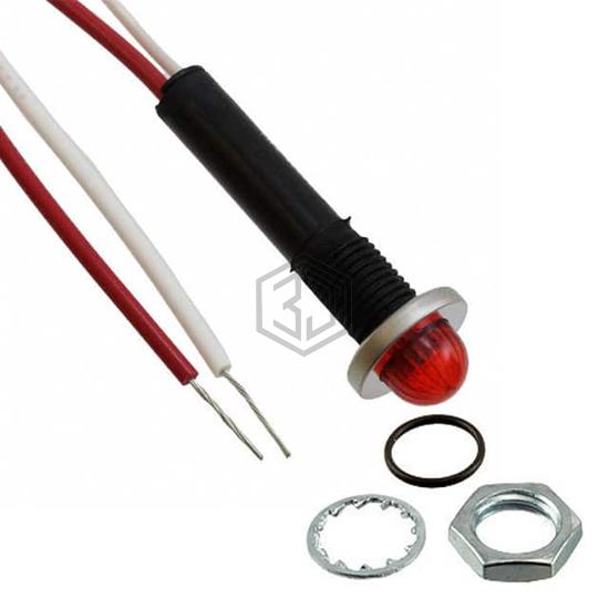 6091M1-24V - Visual Communications Company - VCC - Panel Indicators, Pilot Lights