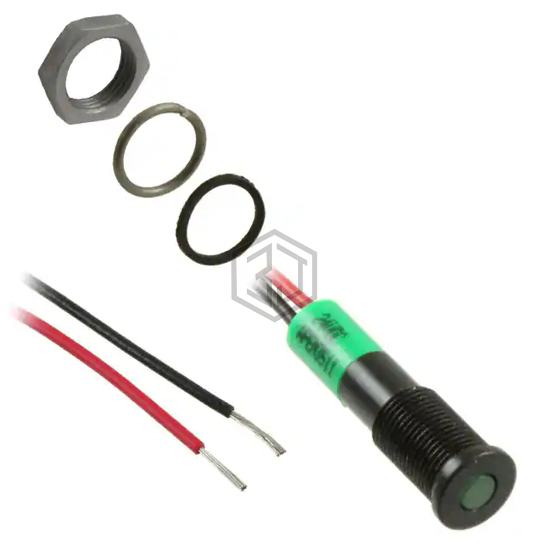 Q6F3BXXG24E - APEM Inc. - Panel Indicators, Pilot Lights