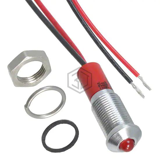Q6P3CXXR12E - APEM Inc. - Panel Indicators, Pilot Lights