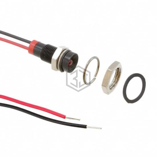 Q6R7BXXR02E - APEM Inc. - Panel Indicators, Pilot Lights