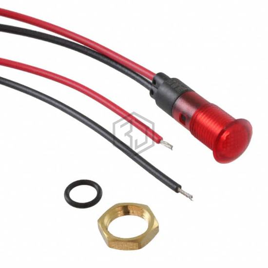 FL1P-8NW-1-R2V - Mallory Sonalert Products Inc. - Panel Indicators, Pilot Lights