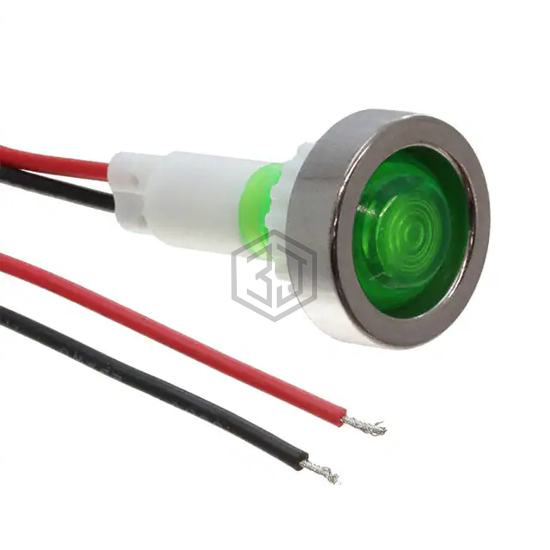 FL1P-10NW-1-G3V - Mallory Sonalert Products Inc. - Panel Indicators, Pilot Lights