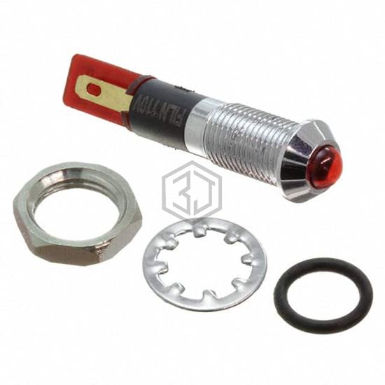 FL1M-8SJ-2-R12V - Mallory Sonalert Products Inc. - Panel Indicators, Pilot Lights