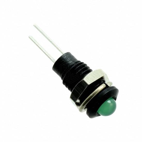 DX1119/GN - Bulgin - Panel Indicators, Pilot Lights
