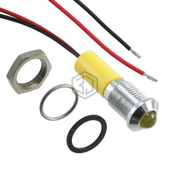 Q8P3CXXY12E - APEM Inc. - Panel Indicators, Pilot Lights