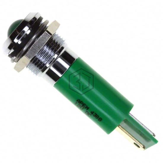 Q12P1CXXG12E - APEM Inc. - Panel Indicators, Pilot Lights